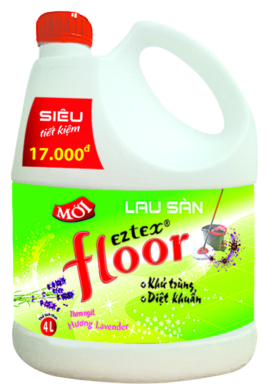 Nước lau sàn EZTEX® FLOOR - Hương Lily & Lavender